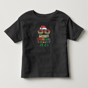Merry Cruisemas 2025 Personalized Xmas Cruise Toddler T-shirt