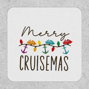 Merry Cruisemas Christmas Cruise Family Matching Patch