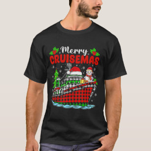 Merry Cruisemas Cruise Christmas Family Xmas Pajam T-Shirt