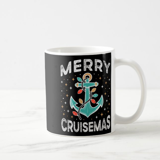 Merry Cruisemas Cruise Mas Matching Family Christm Coffee Mug (Right)