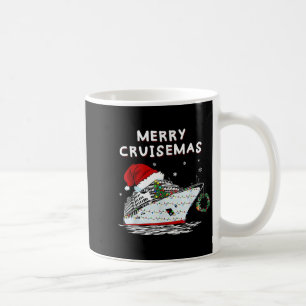 Merry Cruisemas Cruise Ship Santa Hat Christmas Ho Coffee Mug