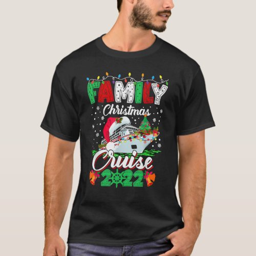 Merry Cruisemas Family Christmas Cruise 2022  T_Shirt