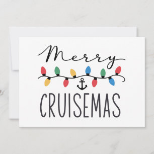 Merry Cruisemas Family Christmas Cruise Trip Invitation