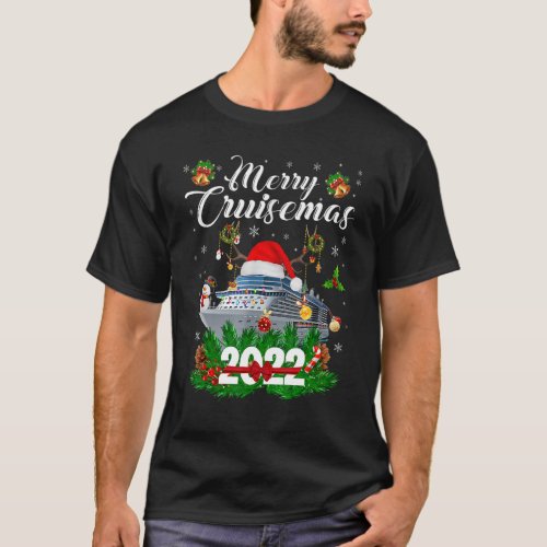 Merry Cruisemas Family Cruise Christmas 2022  1 T_Shirt