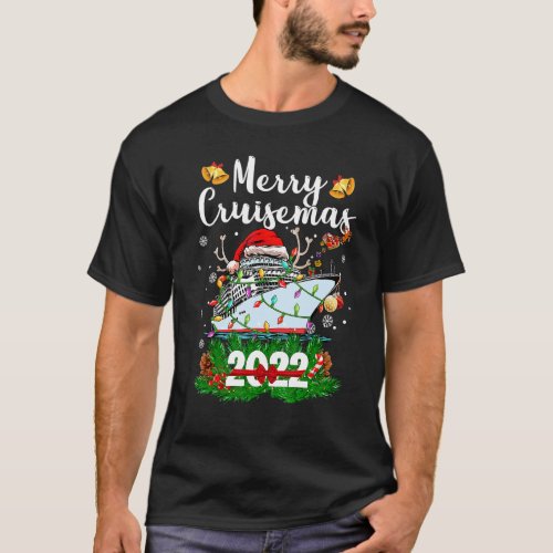 Merry Cruisemas Family Cruise Christmas 2022 T_Shirt