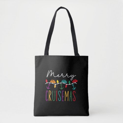 Merry Cruisemas Family Cruise Christmas Cruisin Tote Bag