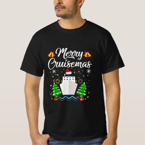 Merry Cruisemas Family Cruise Christmas T_Shirt