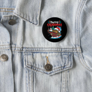 Merry Cruisemas Funny Family Christmas Button