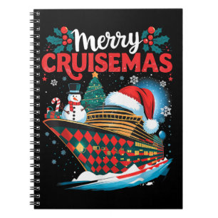 Merry Cruisemas Funny Family Christmas Notebook