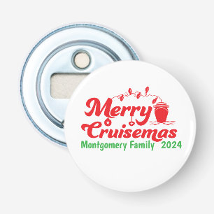 Merry Cruisemas Personalized Family Bottle Opener