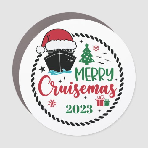 Merry Cruisemas Stateroom Door Magnet
