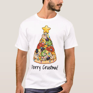 Merry Crustmas for Pizza Lovers T-Shirt
