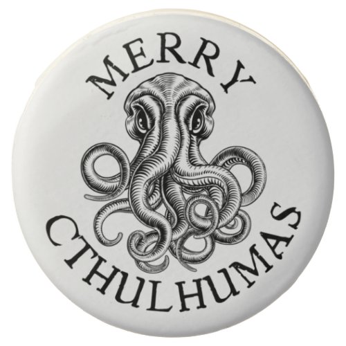 Merry Cthulhumas Lovecraft Cthulhu Chocolate Covered Oreo