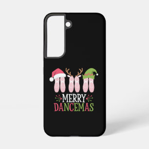 Merry Dancemas Christmas Ballet Shoes Dancing Samsung Galaxy S22 Case