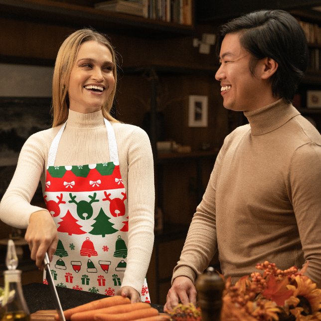 Merry Deer Apron (Creator Uploaded)