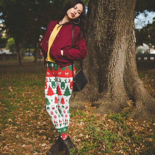 Merry Deer Leggings