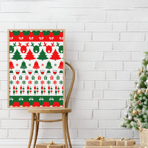 Merry Deer Metal Print