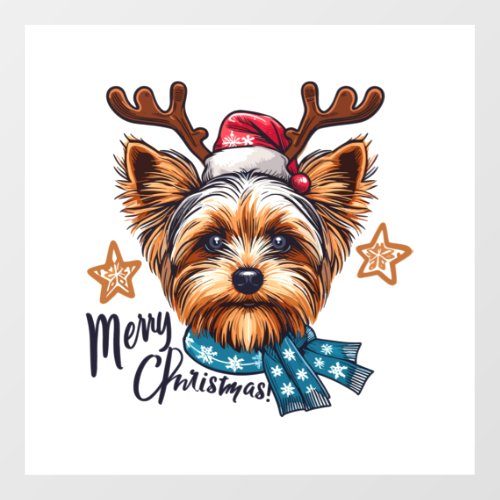 Merry dogmas  2 wall decal 