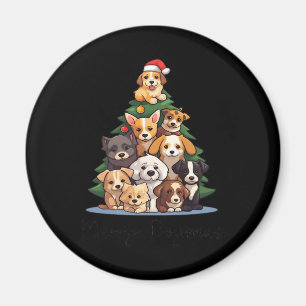 MERRY DOGMAS Oversized T-Shirt Magnet
