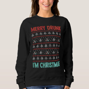 Merry Drunk I M Christmas Ugly Sweater