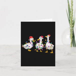 Merry Duckmas Funny Duck Christmas Duck Lover Xmas Card