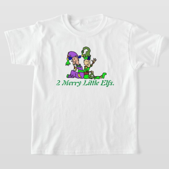 Merry elf 1 T-Shirt (Laydown)