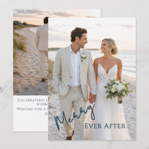 Merry Ever After Holiday Photo Card