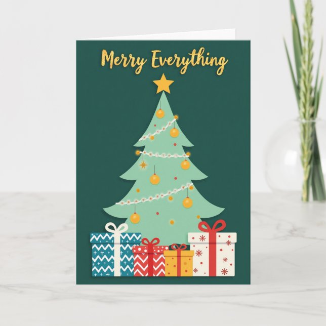 Merry Everything Christmas Card (Front)