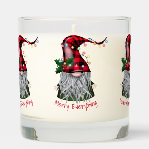 Merry Everything Gnome Scented Jar Candle