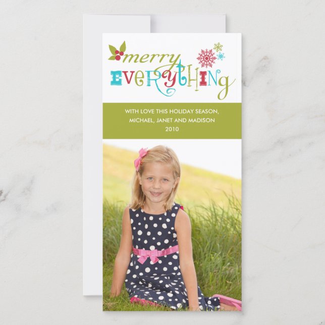 Merry Everything - Multi Cultural Holiday (Front)