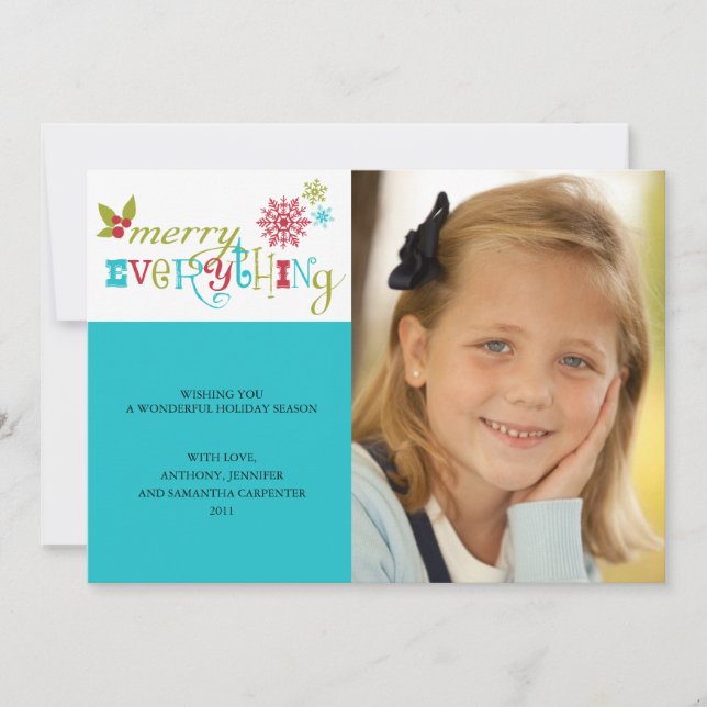 Merry Everything - Multi Cultural Holiday (Front)