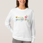Merry Everything - Multi Cultural Holiday T-Shirt<br><div class="desc">Merry Everything seems to cover,  Christmas,  Hanukkah,  Kwanzaa and many more.</div>