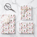 Merry Everything Snowman Wrapping Paper Sheets<br><div class="desc">Celebrate this holiday season with these adorable snowman wrapping paper sheets!</div>