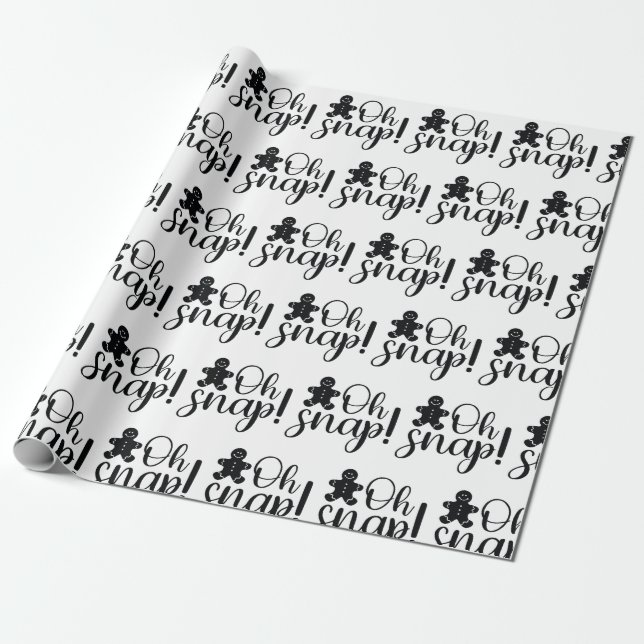 Merry Expressions Shop Wrapping Paper (Unrolled)