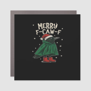 Merry F-Caw-F Car Magnet