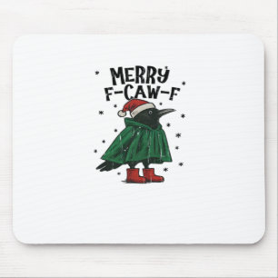 Merry F-Caw-F Essential Minimal Clean Mouse Pad