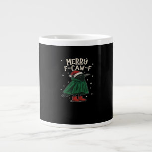 Merry F-Caw-F Giant Coffee Mug