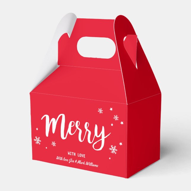 Merry Favor Boxes (Front Side)