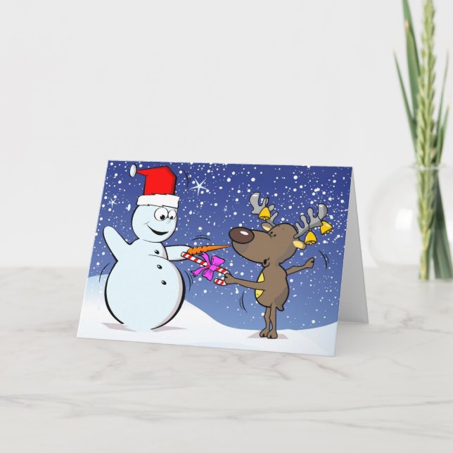 Merry Fencing ! Holiday Card (Front)