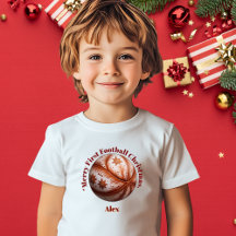 Merry First Football Christmas Baby Gift