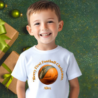 Merry First Football Christmas Baby Gift