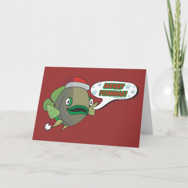 Merry Fishmas! from Oliver Holiday Card (Front)
