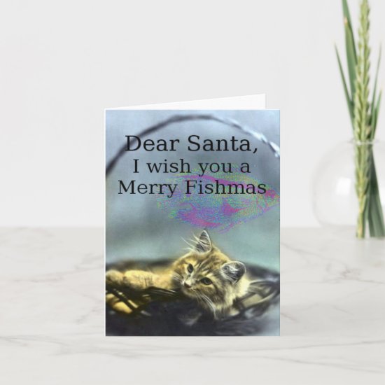 Merry Fishmas Holiday Card
