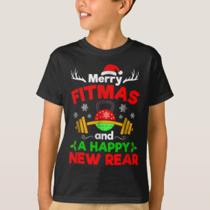 Merry Fitmas And A Happy New Year T-Shirt