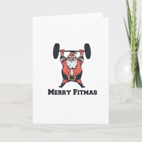 Merry Fitmas Card