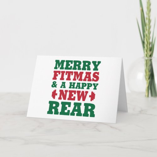 Merry Fitmas Holiday Card
