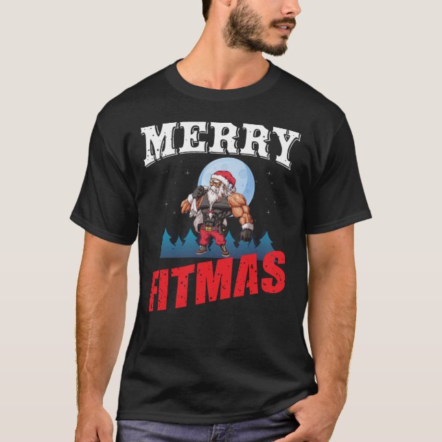 merry fitmas T-Shirt (Front)