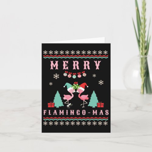 Merry Flamingo_mas  Card