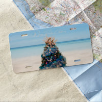 Merry Florida Christmas Tropical Beach HolidayTree