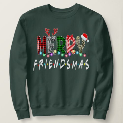 Merry Friendsmas Friends Christmas Matching Xmas Sweatshirt